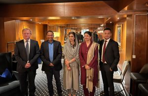 Meeting with Hina Rabbani Khar from Foreign Ministry of Pakistan